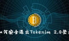 如何安全退出Tokenim 2.0登录