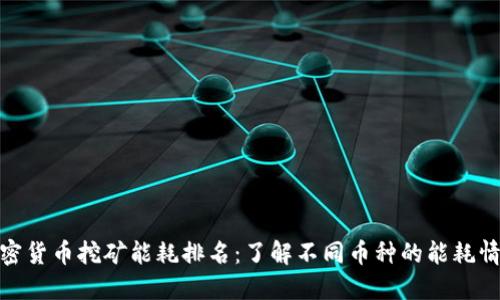 加密货币挖矿能耗排名:了解不同币种的能耗情况