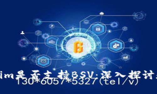 Tokenim是否支持BSV:深入探讨和分析