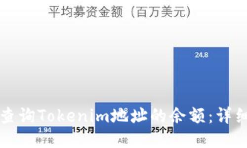 如何查询Tokenim地址的余额：详细指南